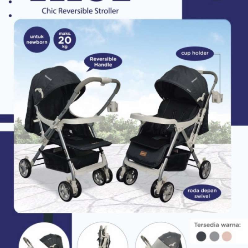 Stroller hot sale untuk newborn
