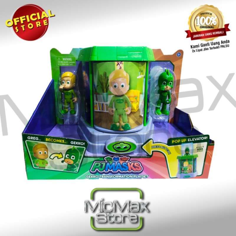 Gekko transforming hot sale playset