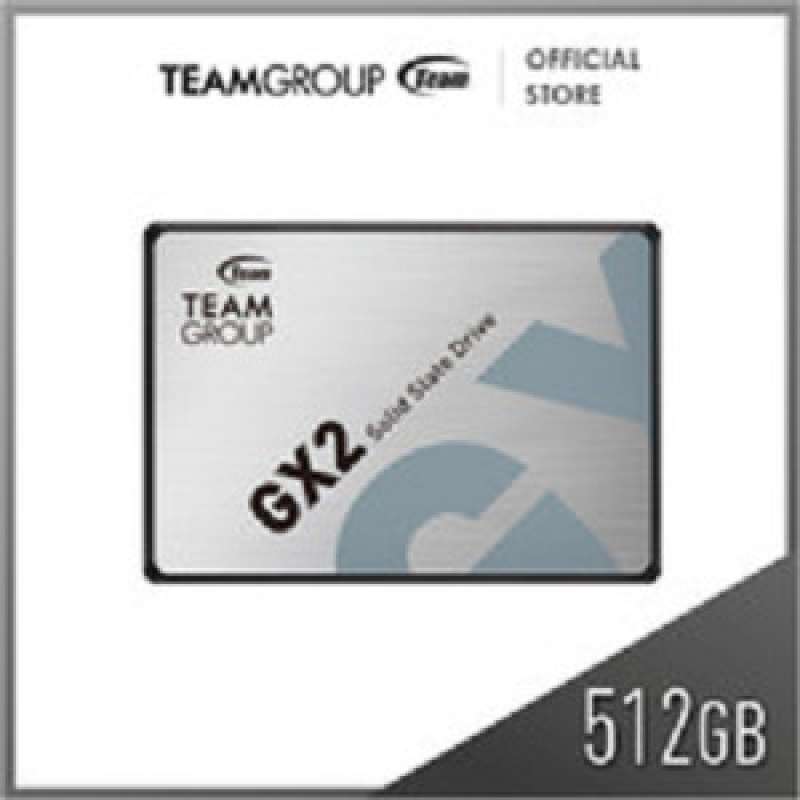 Jual TEAM SSD 512GB T253X2512G0C101 GX2 Series Garansi Resmi di