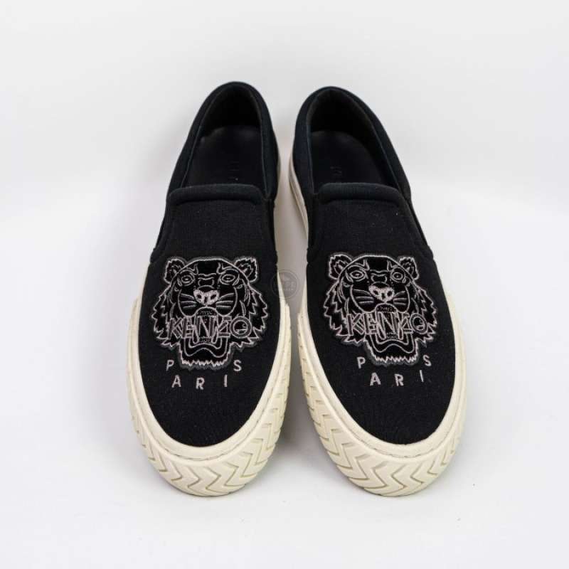 Kenzo black slip on store