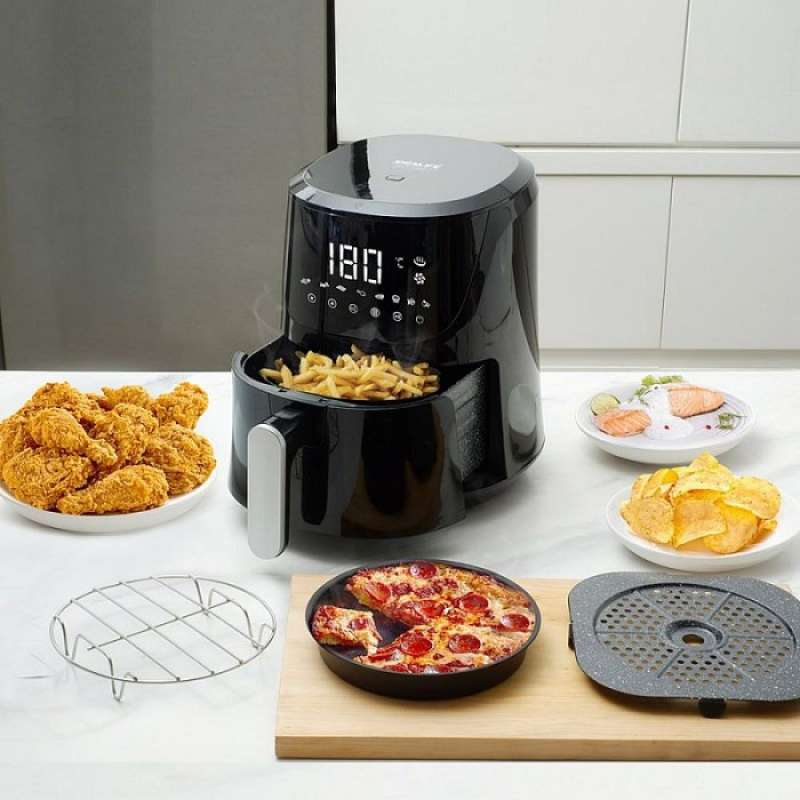 IDEALIFE Air Fryer Penggoreng Tanpa Minyak 4 Liter IL 200