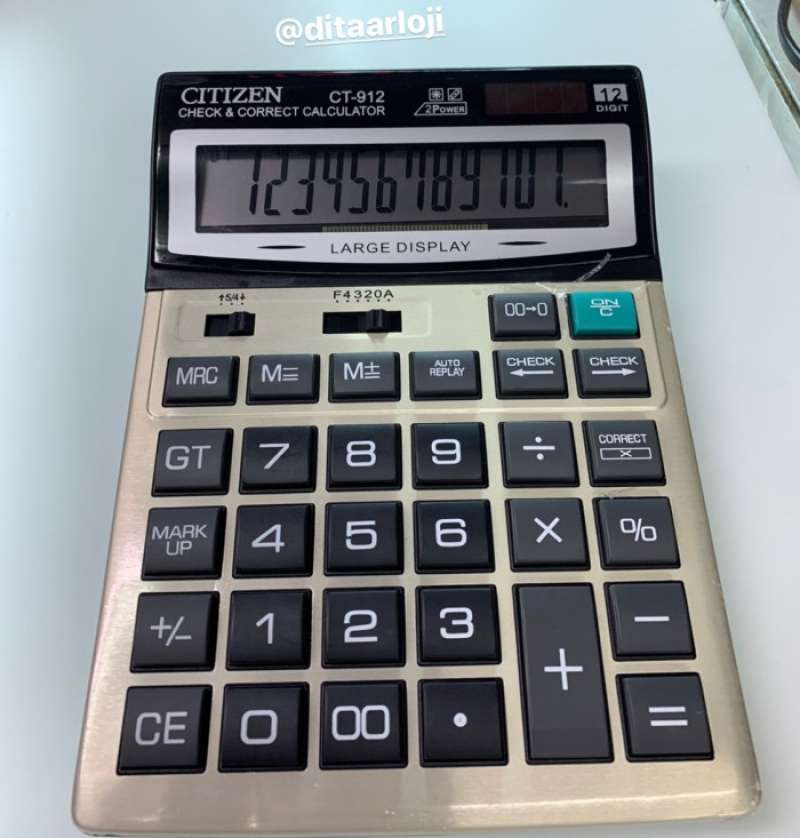 Citizen ct 912 discount price