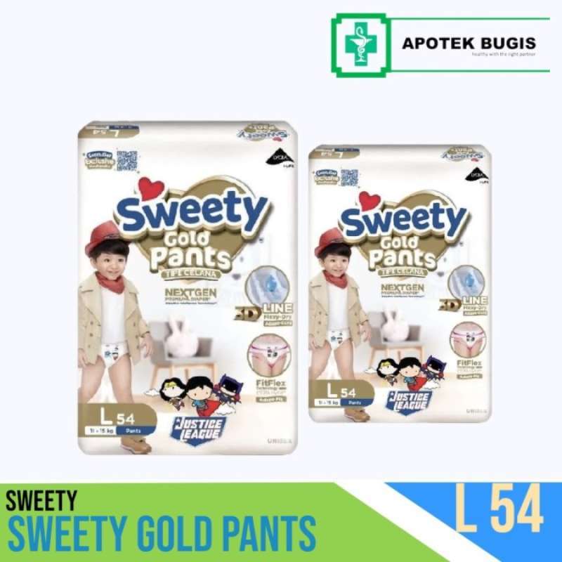 Sweety pants sale gold l