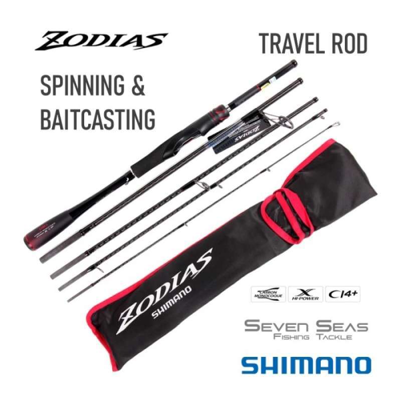 Jual Shimano Zodias Pack 2021 Travel Rod Spinning Baitcasting Joran Pancing  di Seller MasTEGUH - Tugu Selatan, Kota Jakarta Utara