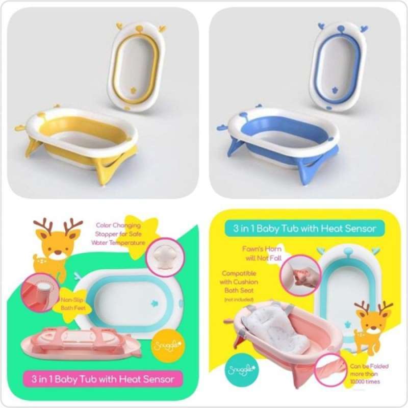 Instant baby top tub