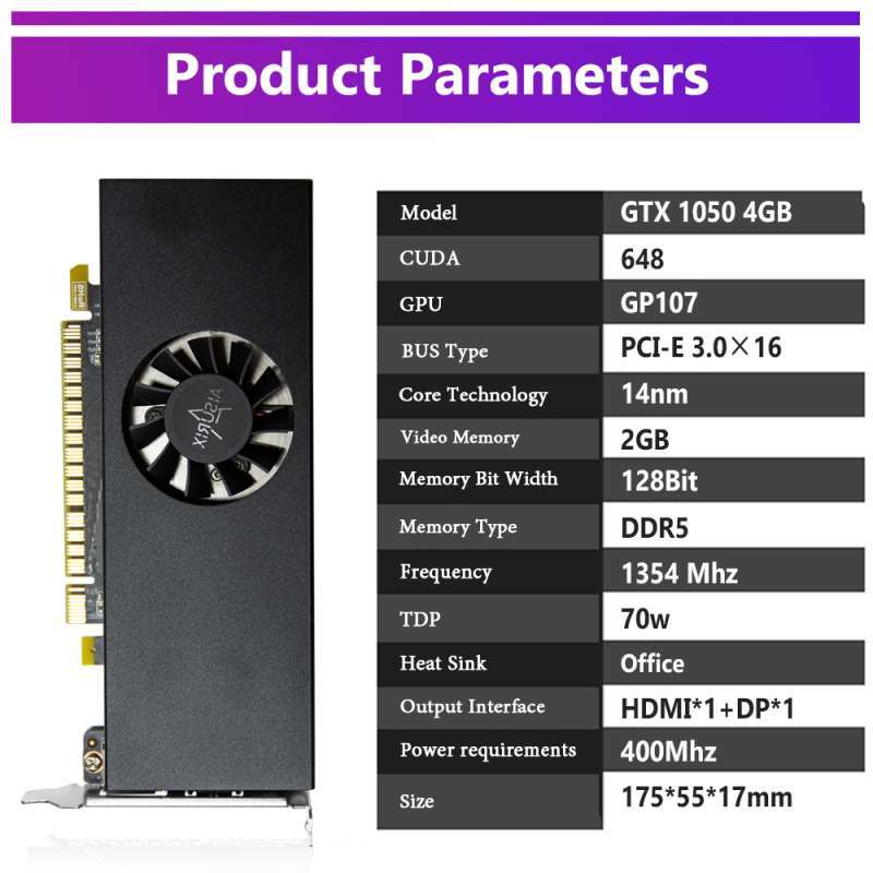 Vga 1050 clearance 2gb
