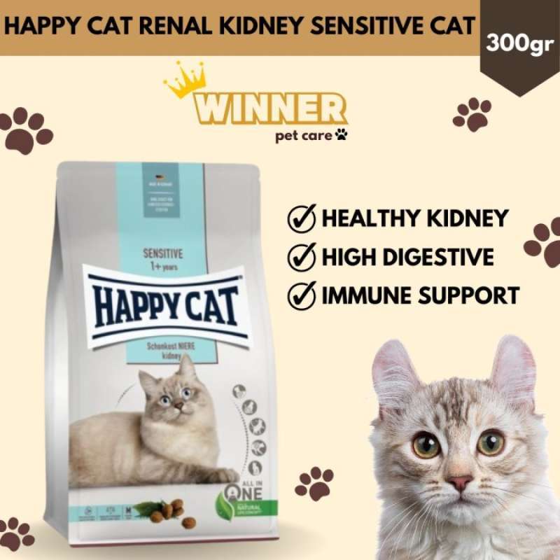 Happy cat renal food hotsell