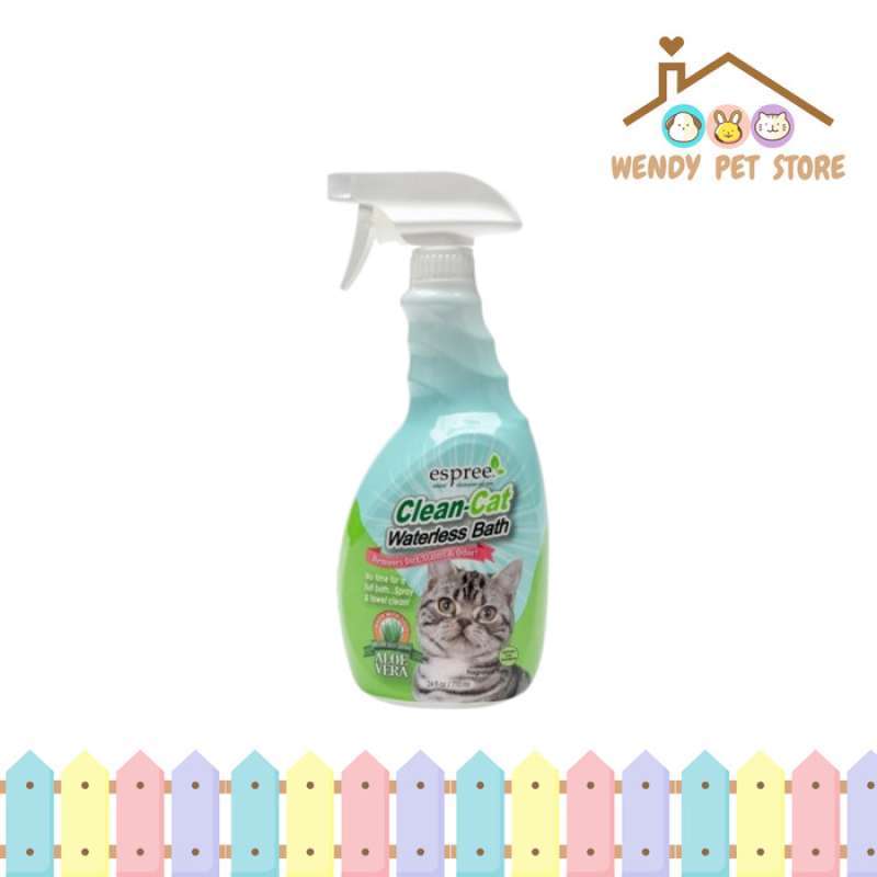 Promo Shampo kucing Espree Clean Cat Waterless Shampoo 710ml tanpa