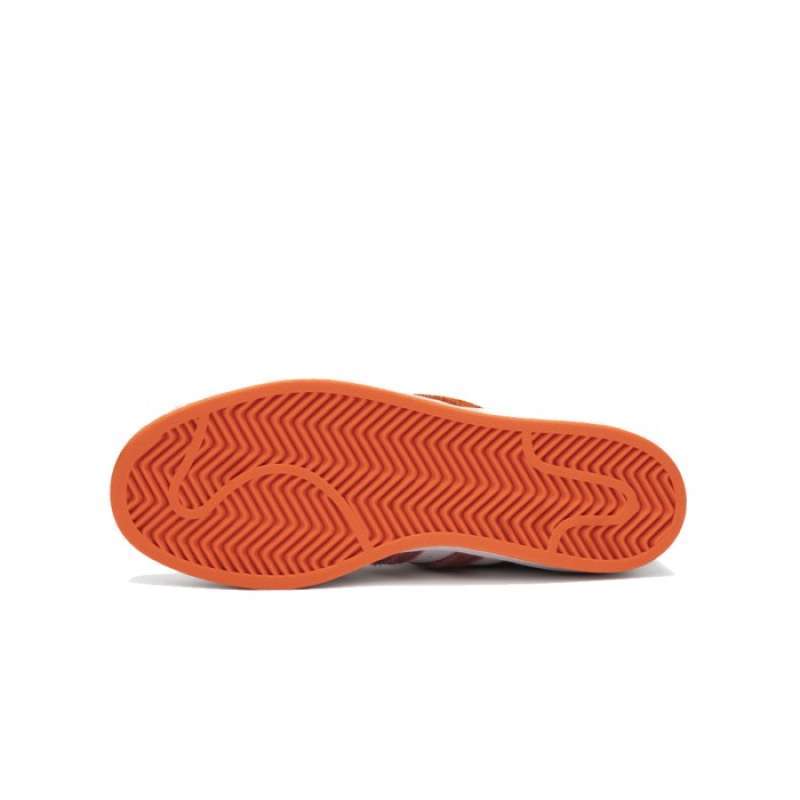 Sepatu Wanita ADIDAS SUPERSTAR WHITE SEMI ORANGE GY9555