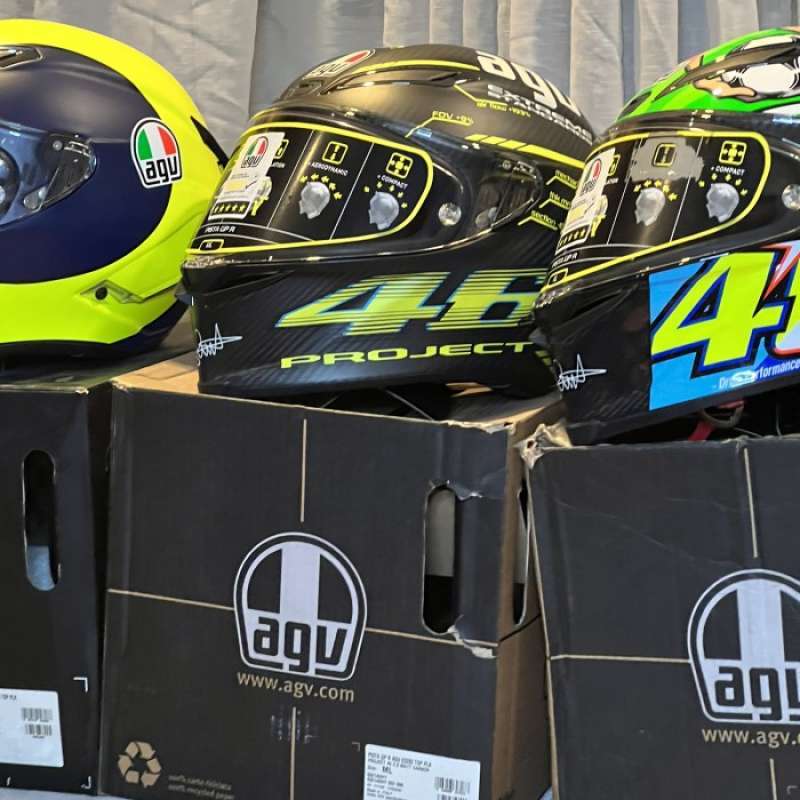 Jual Cuci Gudang Helm Agv Pista Gpr Carbon Rossi 46 Project V2
