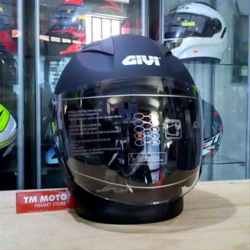 Helm givi sales half face