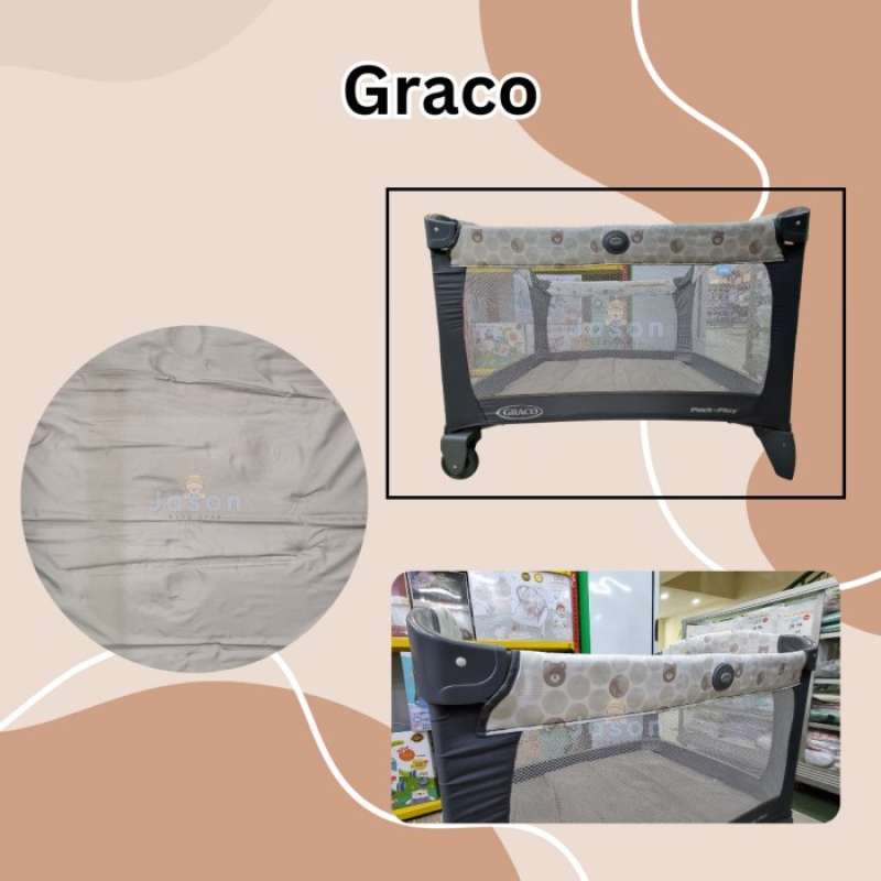 Promo Baby Box Graco Reversible Napper Changer Tempat Tidur Bayi