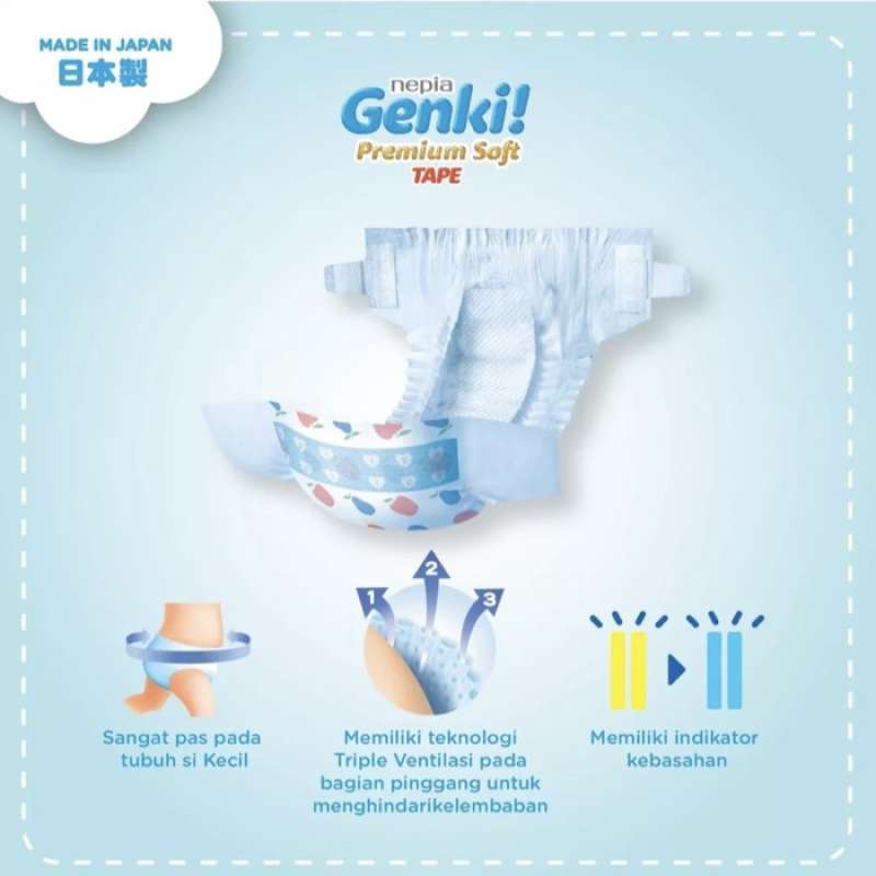 Harga pampers hot sale genki newborn