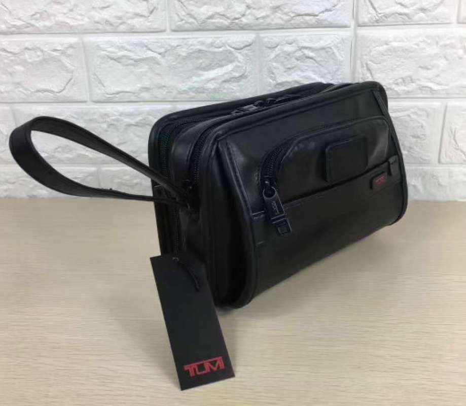 Tumi alpha outlet leather organizer clutch