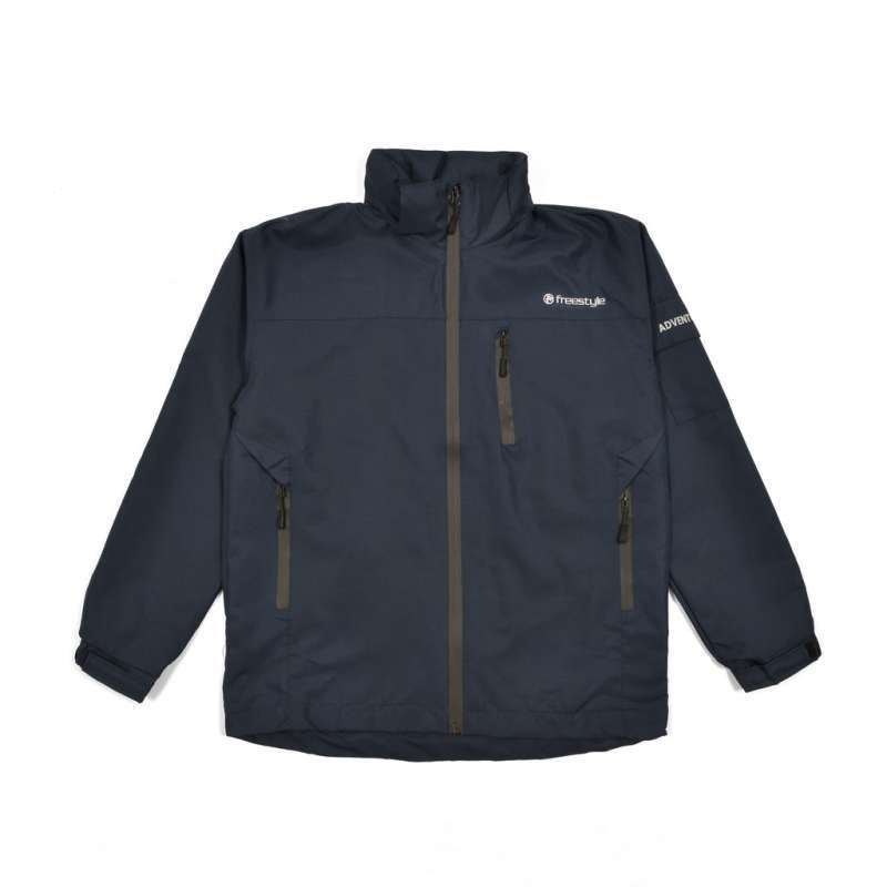 Jaket Outdoor Pria Adventure Waterproof Jacket Gunung Hiking Windproof