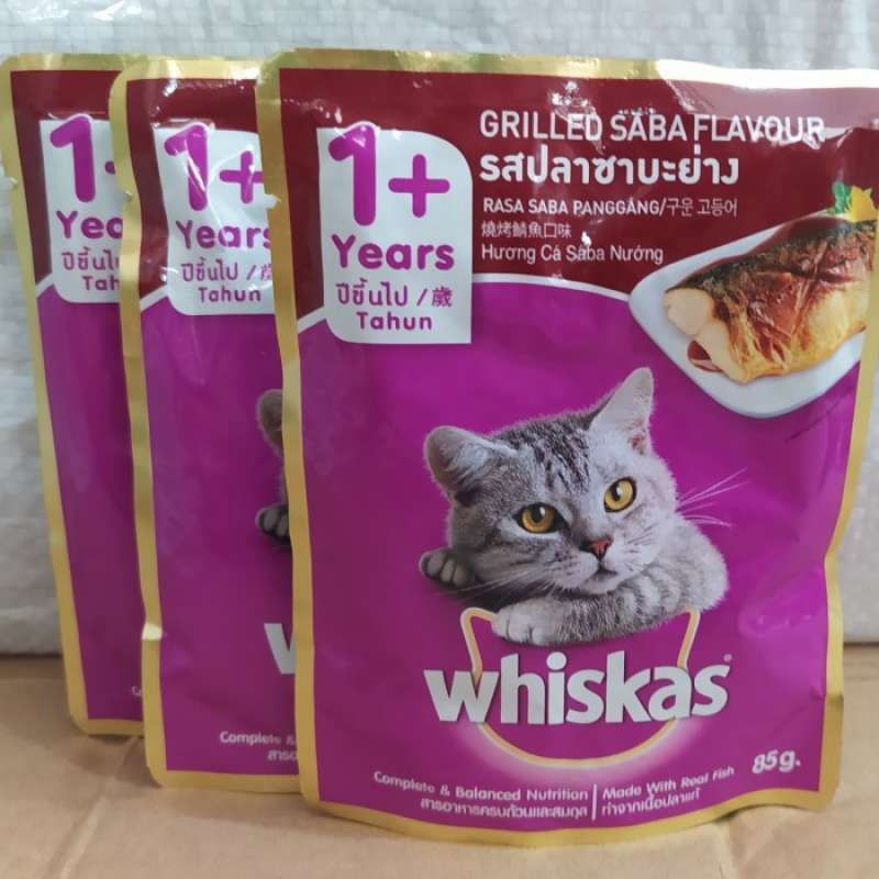 Whiskas grilled discount saba
