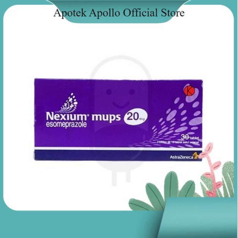 Jual NEXIUM MUPS 20 MG BOX 30 TABLET di Seller Apotek Apollo