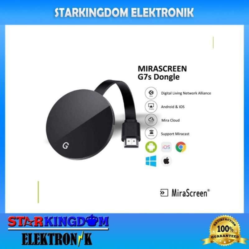 MiraScreen G7s Miracast Wireless WiFi Mirorring HDMI Dongle HP Ke TV