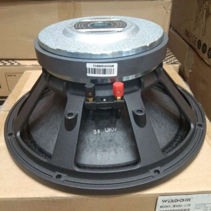 Promo Terbatas Speaker Komponen Wisdom W300 17B W300 17B Ukuran 12 Inch 700Watt