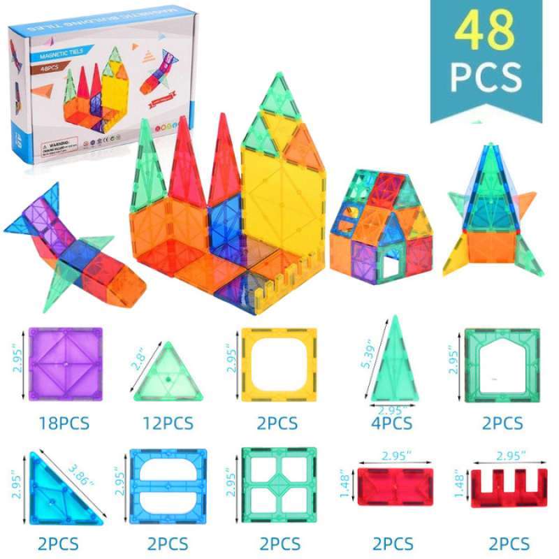 Jual Magnetic reliable Tiles 48