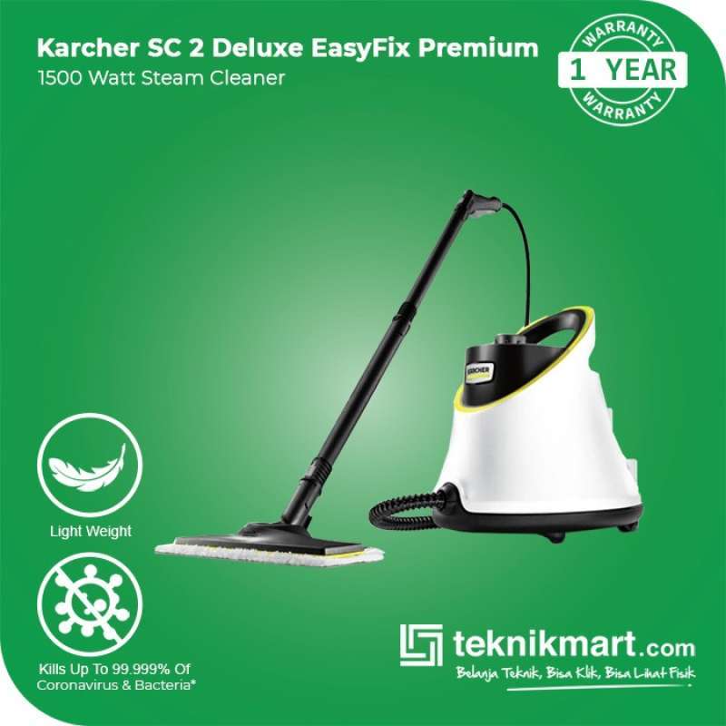 Promo Karcher SC 2 Deluxe EasyFix Premium 1500 Watt Steam Cleaner Diskon  23% di Seller Tuskar - Tegal Alur, Kota Jakarta Barat