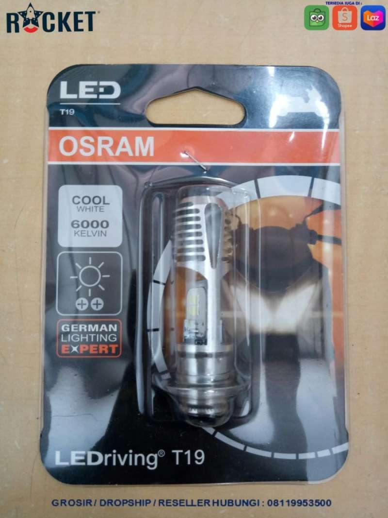 Jual LAMPU LED OSRAM T19 12V/5/6W MOTOR BEBEK DAN MATIC WARNA PUTIH TERANG  - FORMESHOP di Seller FORMESHOP - Kedoya Utara, Kota Jakarta Barat