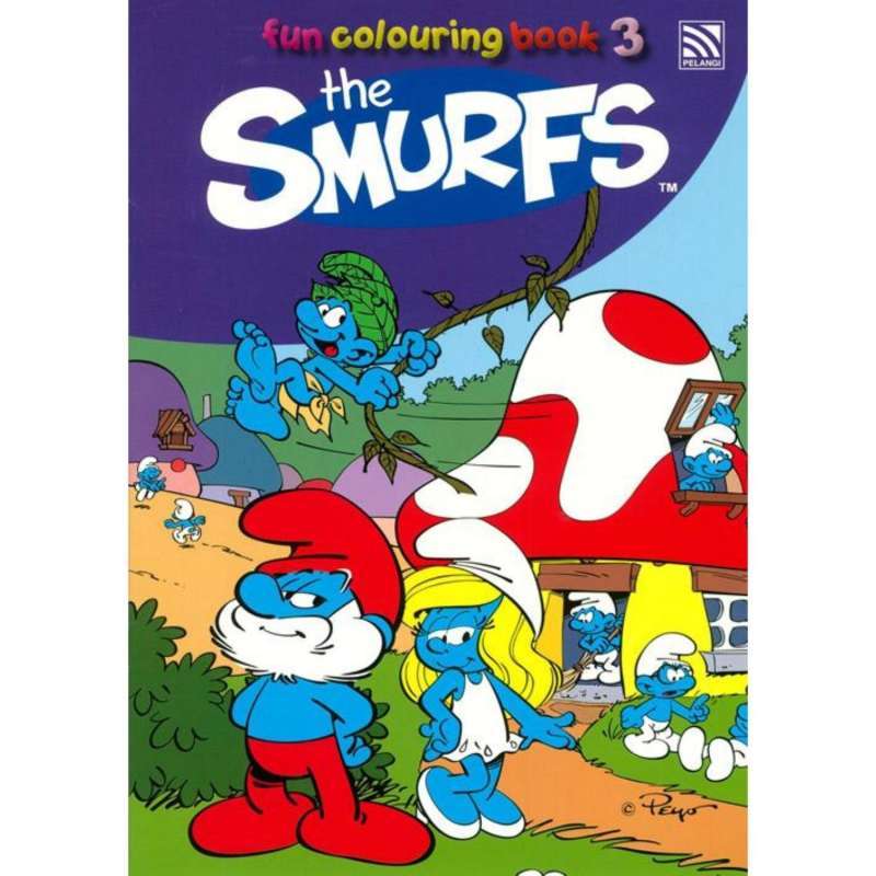  THE SMURF'S FUN COLOURING BOOK 3         