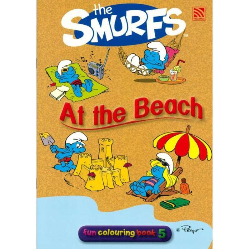  THE SMURF'S FUN AT THE BEACH             