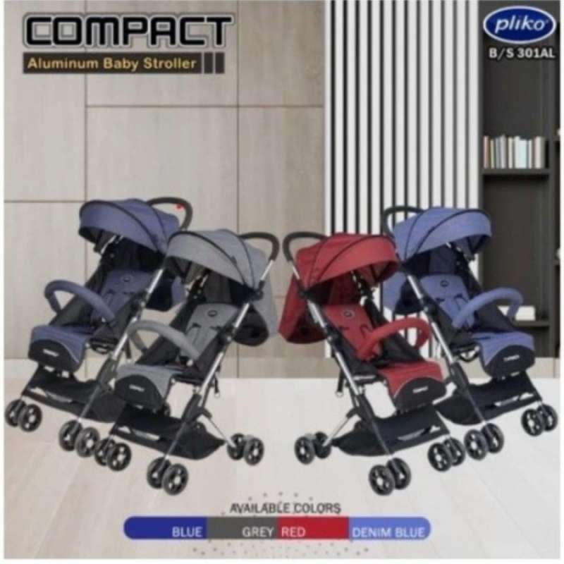 Promo Stroller Pliko Compact S 301 Diskon 33 Di Seller Kanzahana