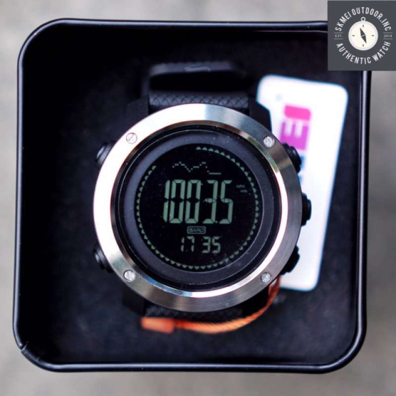 Jam top skmei altimeter
