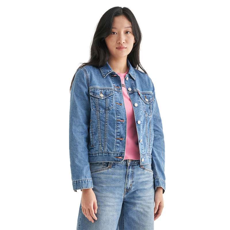 Promo Levi s Women s Original Trucker Jacket 29945 0170 Xs Diskon 30 Di Seller Levi s Women Official Store Pabuaran Tumpeng Kota Tangerang Blibli