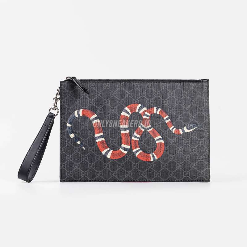 Gucci bestiary pouch with hot sale kingsnake