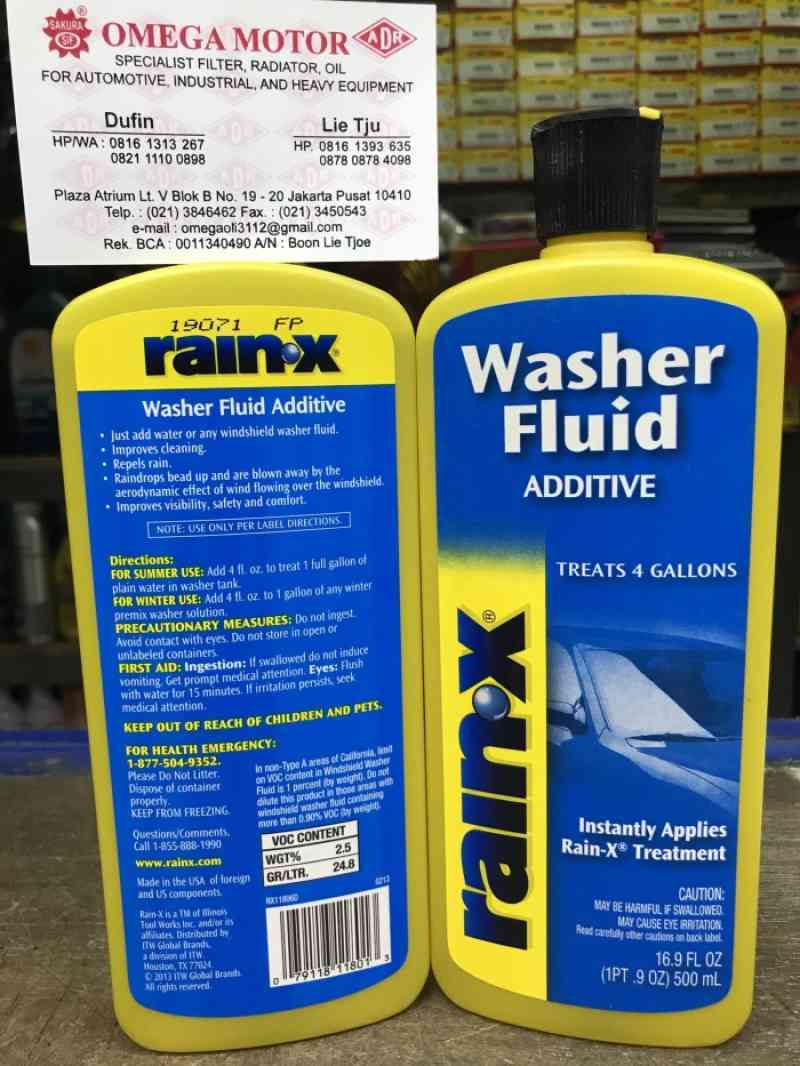 Rain-X Windshield Washer Fluid, 16.9 fl. oz.