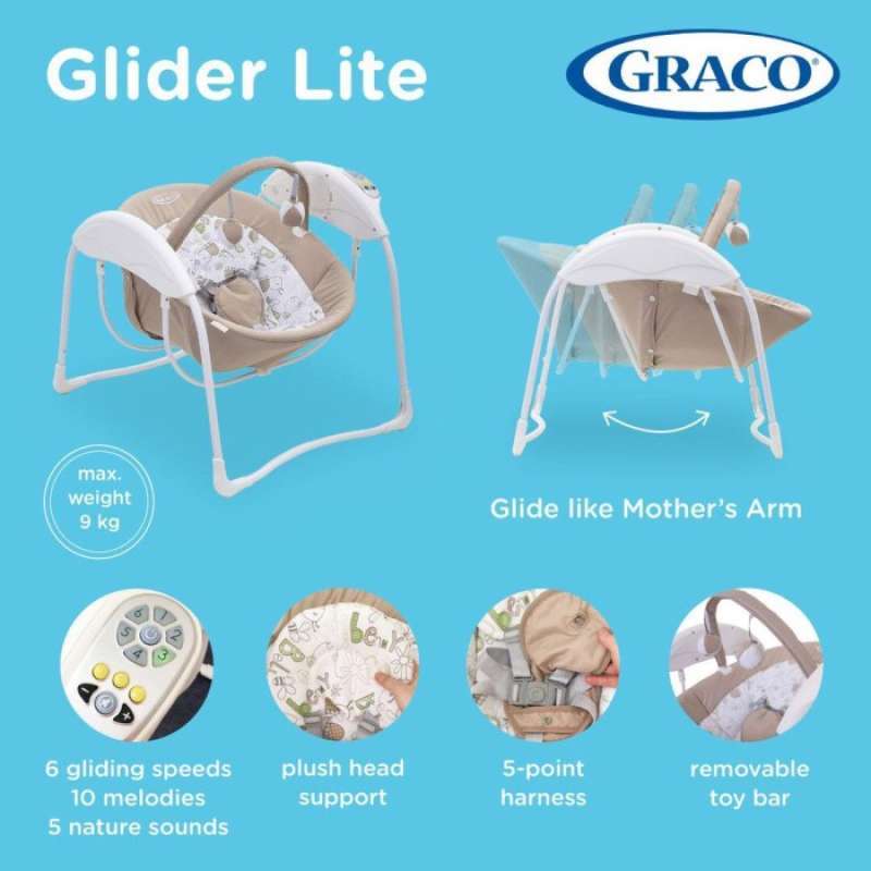 Jual Graco Swing Glider Lite Benny Bell Ayunan Bayi di Seller