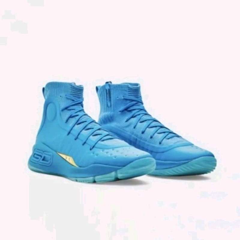 SEPATU BASKET UNDER ARMOUR CURRY 4 RETRO FLOODED ORIGINAL