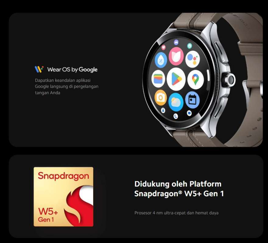 Promo Xiaomi Mi Watch 2 Pro Smartwatch 1.43 Inch Snapdragon W5