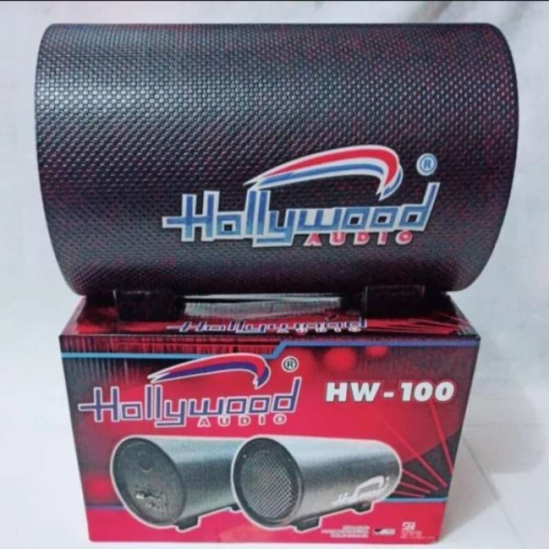 Promo BASSTUBE AKTIF SUBWOOFER 10 HOLLYWOOD HW 100 BASS MANTAP