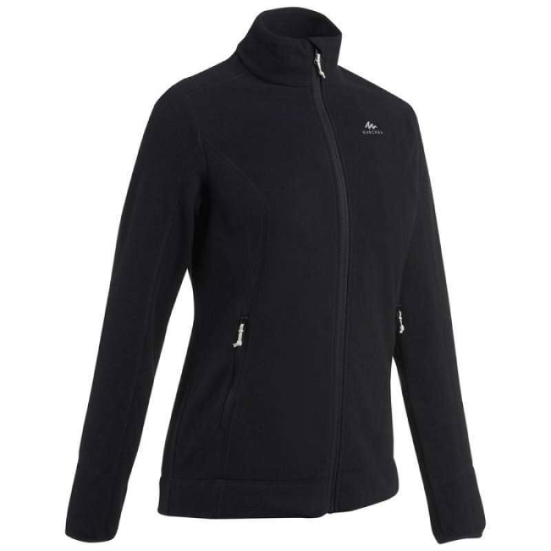 Decathlon Quechua Jaket Fleece Wanita Mh120 Hitam 8505621 Terbaru