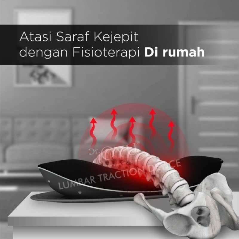 DR QYU LUMBAR TRACTION TERAPI NYERI PINGGANG LUMBAR PILLOW FIXMARKET