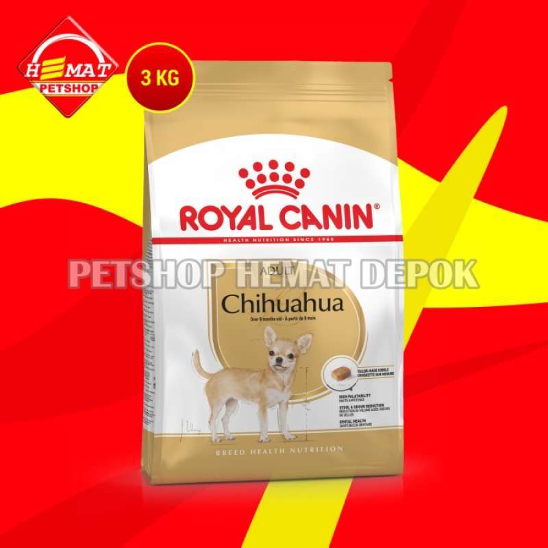 Chihuahua royal deals canin 3kg