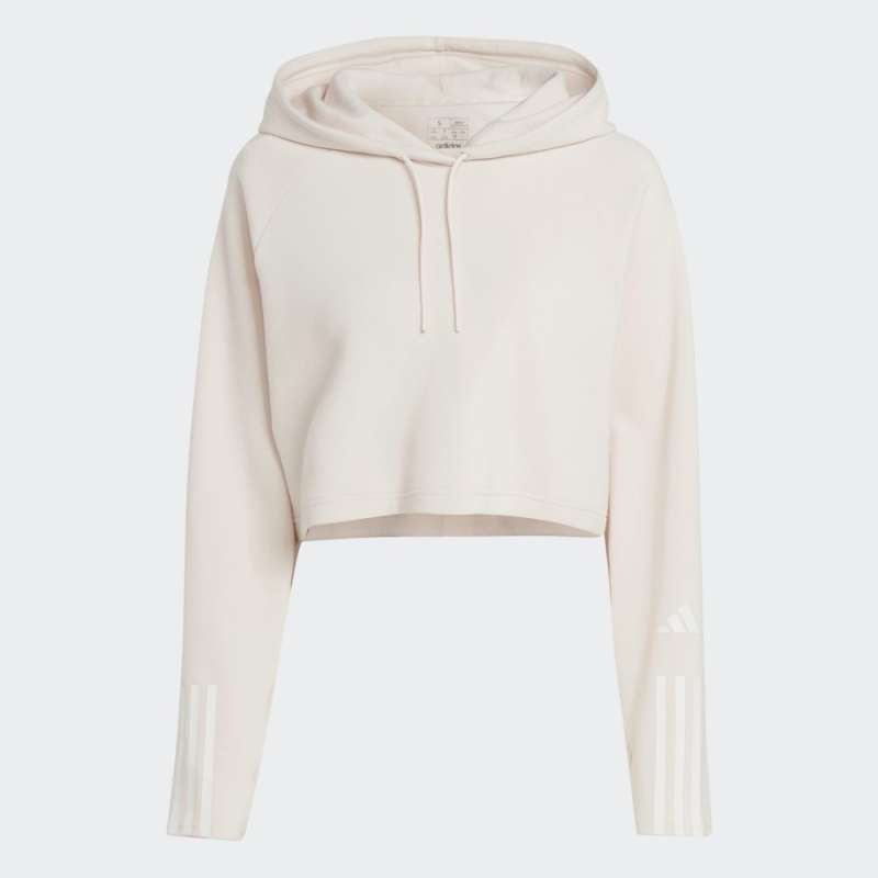 Adidas crop w hoodie outlet