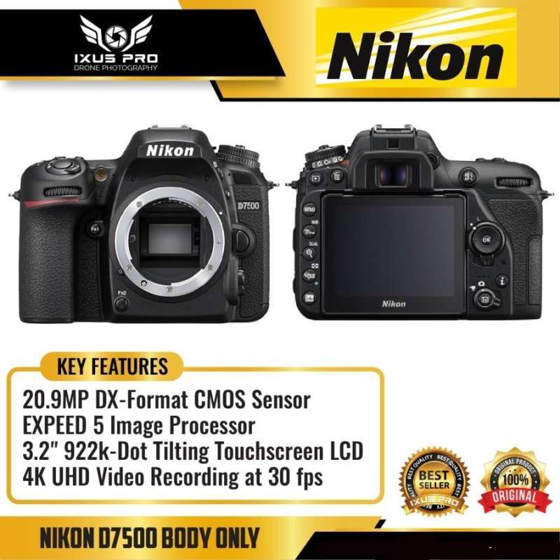 Nikon D7500 Body Only Camera