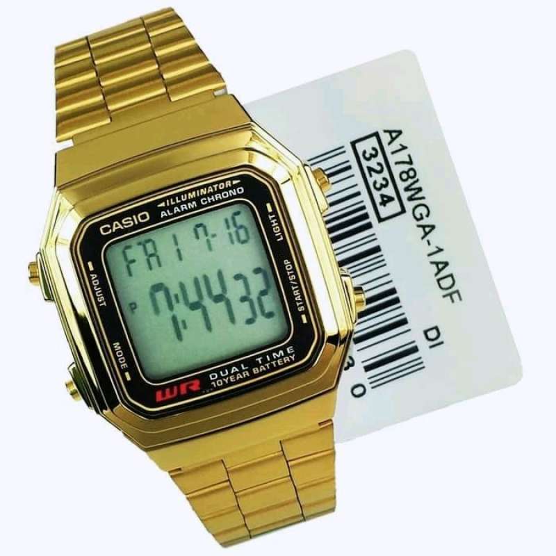 Jam Casio A178 Harga Terbaru Februari 2024 Gratis Ongkir Blibli