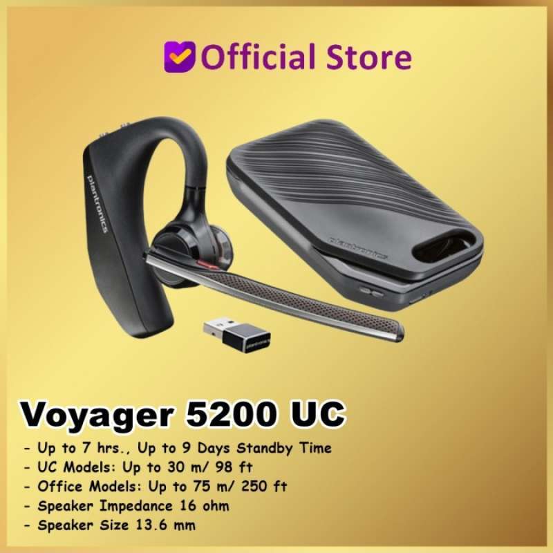 Plantronics voyager 5200 online uc b5200 ww