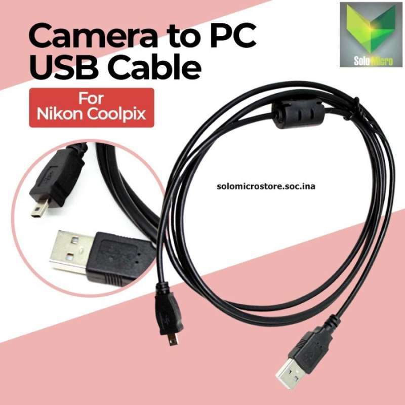 Cable Kabel Usb Kamera Camera to PC Untuk Nikon Coolpix 1,5 Meter