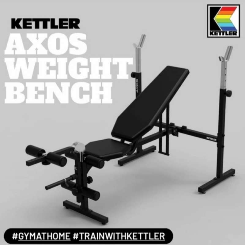 Promo Bench Press Kettler Axos Weight Bench Resmi Promo Diskon 2