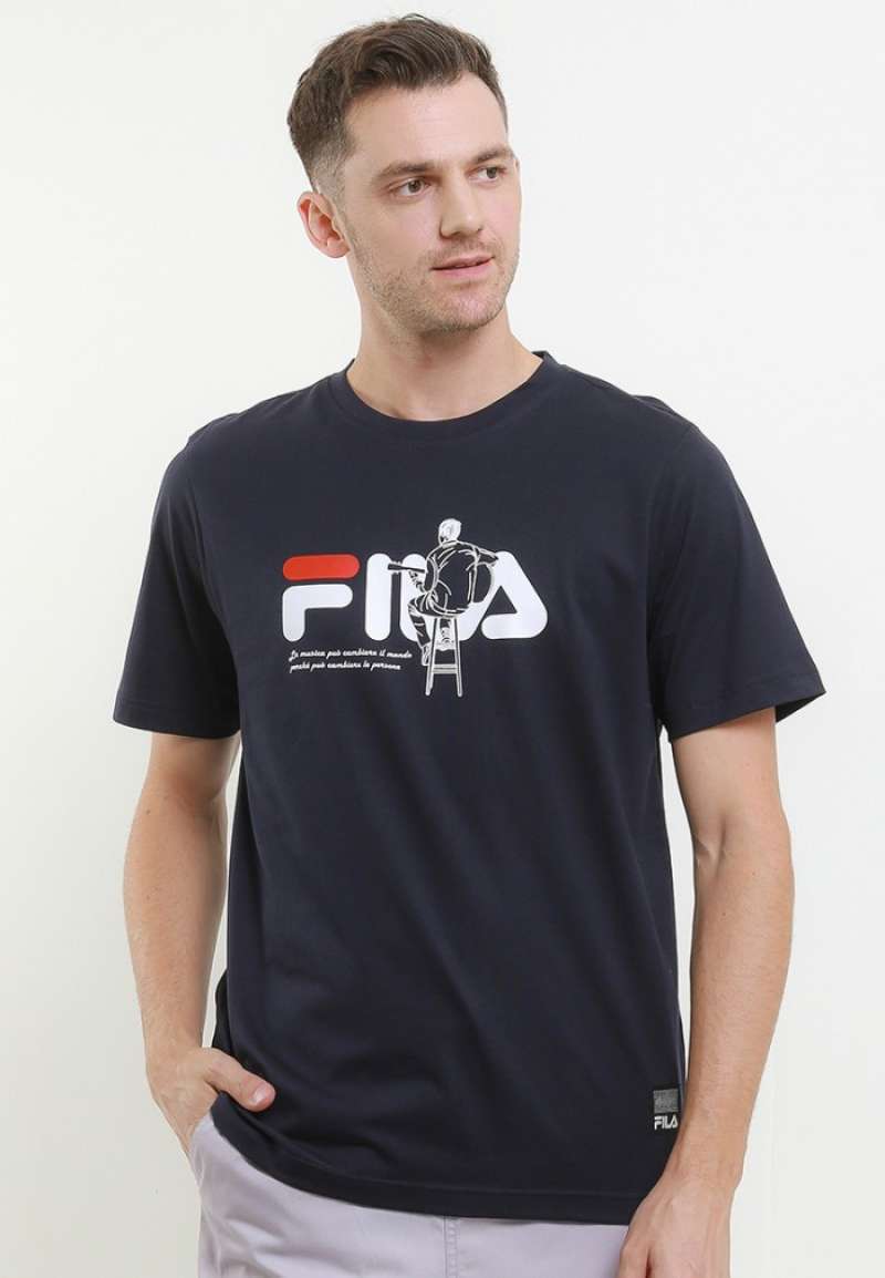 Harga t shirt fila original cheap