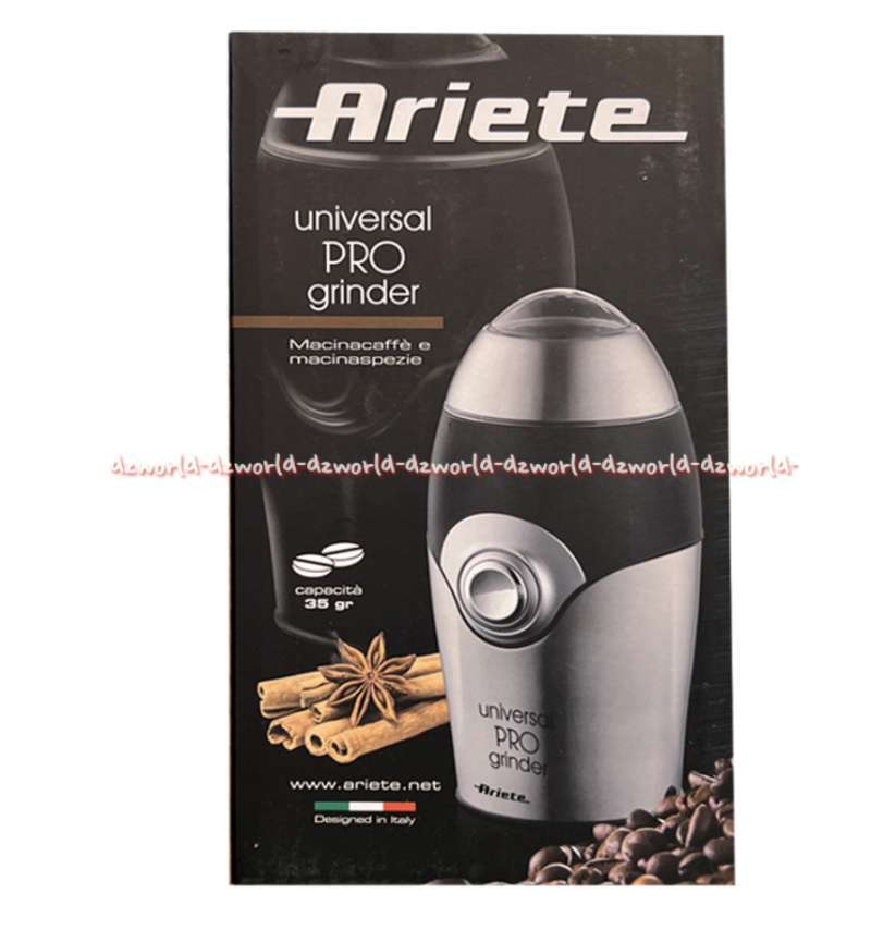 Jual Ariete Universal Pro Grinder Coffee 35gr Alat Penggiling Biji Kopi Sampai Halus 35watt Warna Abu Ariette Mini Simple Di Seller Dzworld Sukabumi Utara ilir Kota Jakarta Barat Blibli