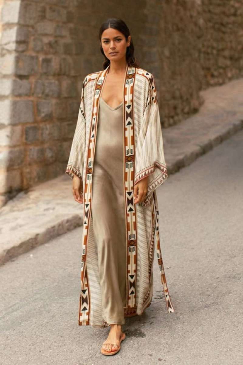 Boho cardigan deals kimono