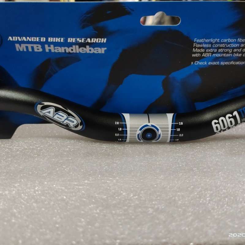 Promo Handlebar Ukuran Standar 25.4 Merk Abr Aloy 6061 Warna Hitam